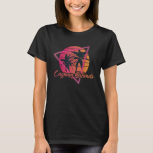 Vintage Vacation Caribbean Sea Travel Beach Cayman T-Shirt