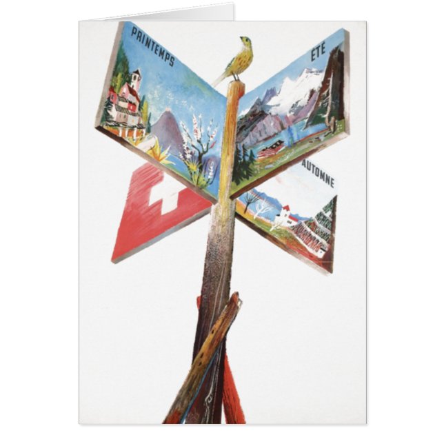 Vintage Vacation in Switzerland (Front)