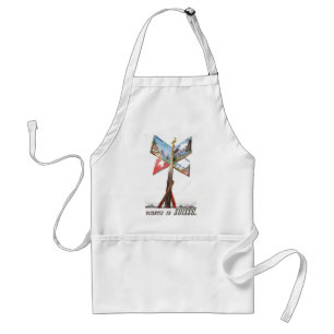 Vintage Vacation in Switzerland Standard Apron