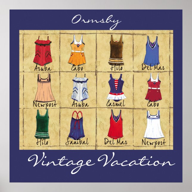 Vintage Vacation - poster (Front)