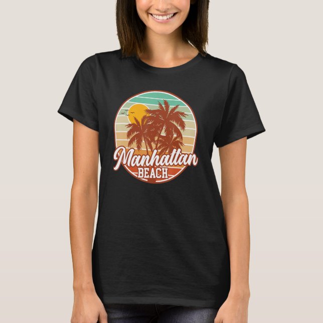 Vintage Vacation Tee Manhattan Beach California So (Front)