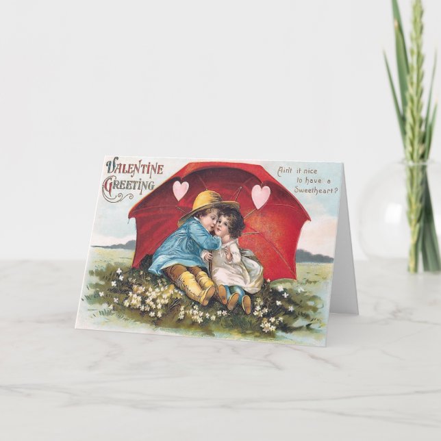 Vintage Valentine Card (Front)
