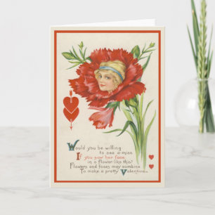 Vintage Valentine Card