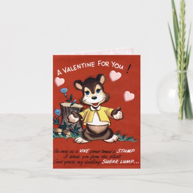 Vintage Valentine Card for Kids! (Front)