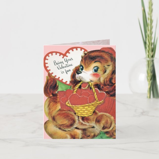 Vintage Valentine Card for Kids! (Front)
