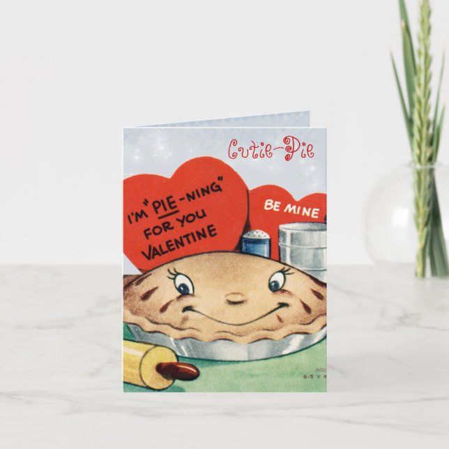 Vintage Valentine Card for Kids (Front)