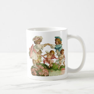 Vintage Valentine Children Coffee Mug