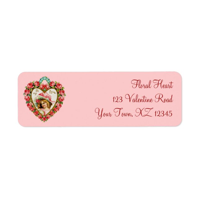 Vintage Valentine Heart (Front)