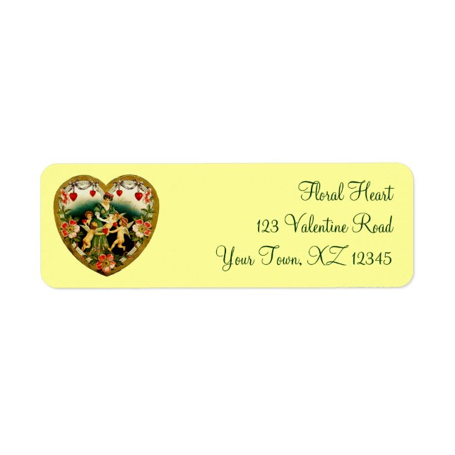 Vintage Valentine Heart (Front)