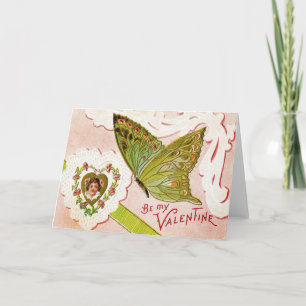 Vintage Valentine Holiday Card