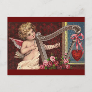 Vintage Valentine Holiday Postcard