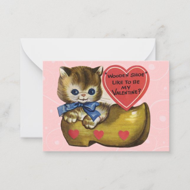 Vintage Valentine Kid Cards (Front)