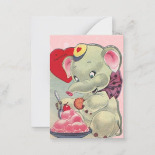 Vintage Valentine Kid Cards
