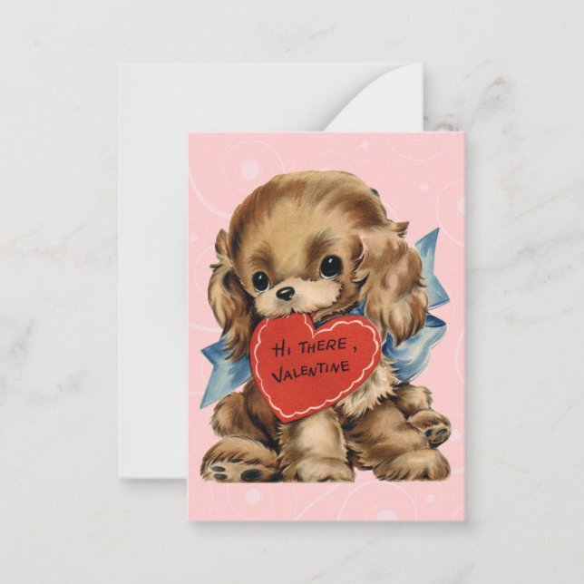Vintage Valentine Kid Cards (Front)