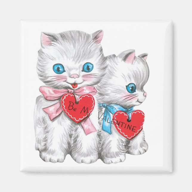 Vintage Valentine magnet (Front)