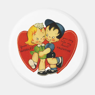 Vintage Valentine Magnet