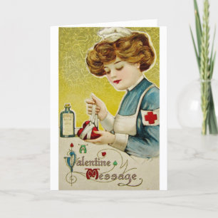 Vintage Valentine - My Heart is Yours, Holiday Card