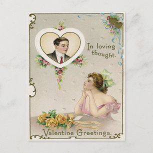 Vintage Valentine Postcard
