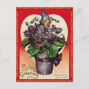 Vintage Valentine Postcard