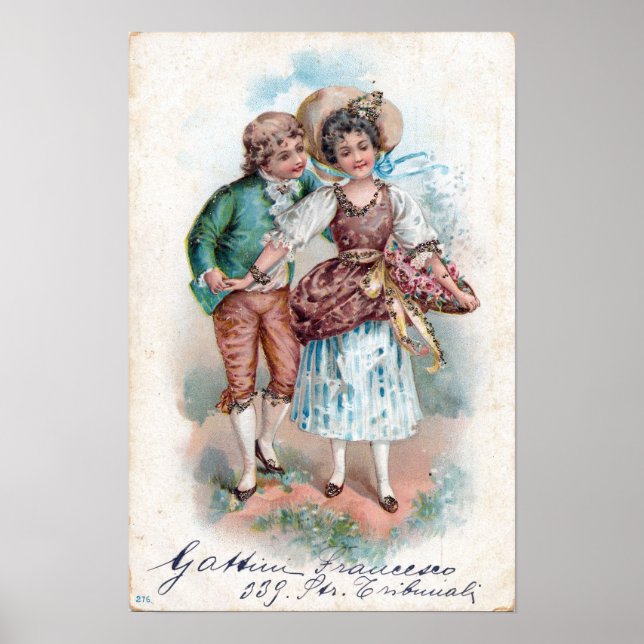 Vintage Valentine Poster (Front)