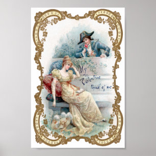 Vintage Valentine Poster