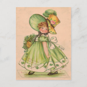 Vintage Valentine St Patrick's Day Card