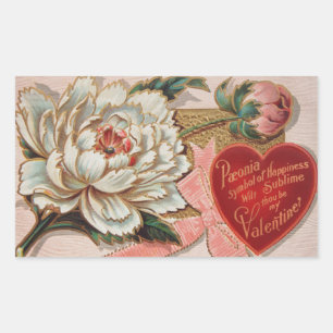 Vintage Valentine stickers