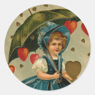 Vintage Valentine Stickers