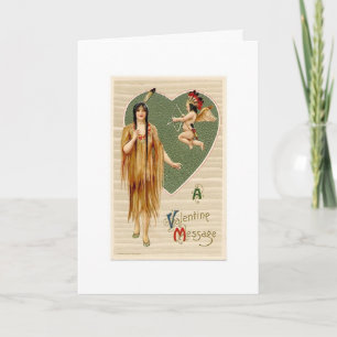 Vintage Valentine - You Are Heaven on Earth, Holiday Card