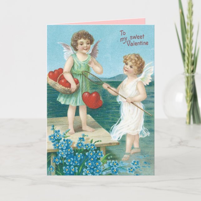 Vintage Valentines Day Card (Front)