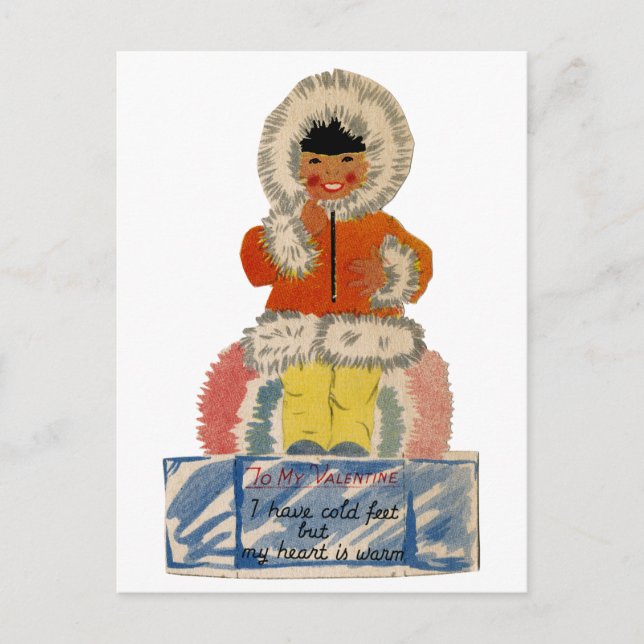 VINTAGE VALENTINE'S DAY CARD (Front)