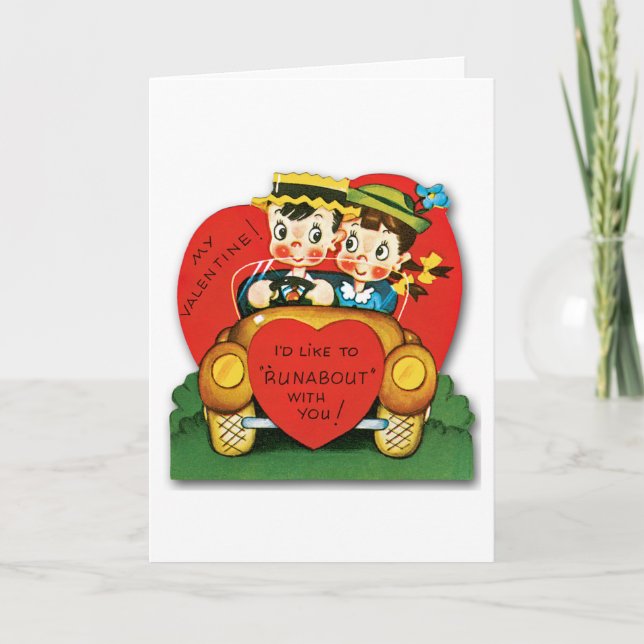 Vintage Valentine's Day Card (Front)