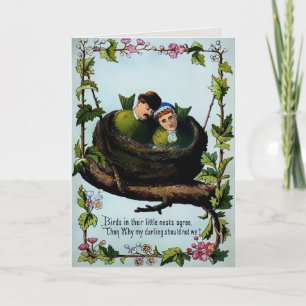 Vintage Valentines Day Card