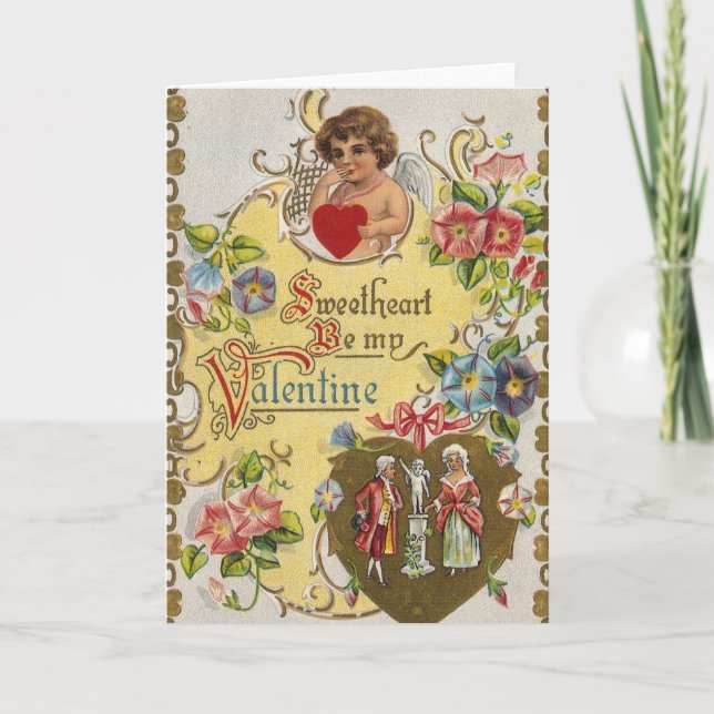 VINTAGE VALENTINE'S DAY CARD (Front)