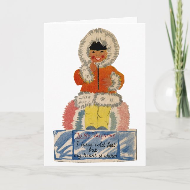 VINTAGE VALENTINE'S DAY CARD (Front)