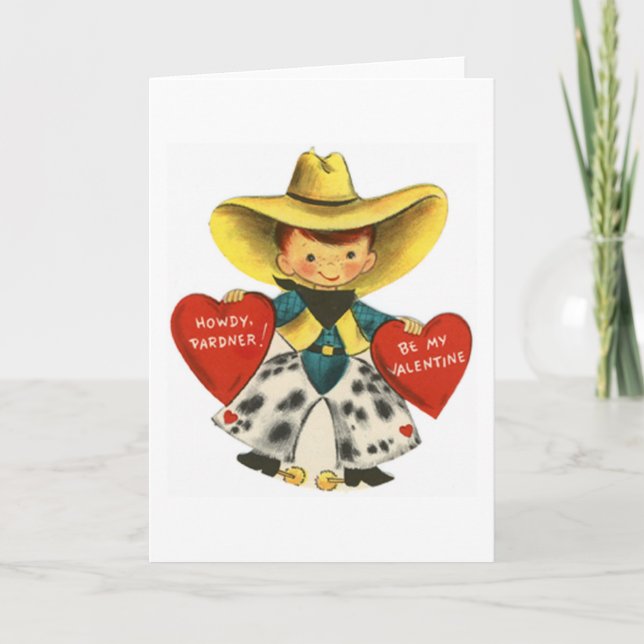 Vintage Valentine's Day Card (Front)