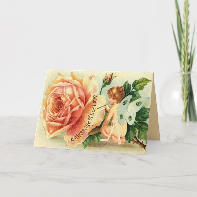 Vintage Valentine's Day Card (Front)