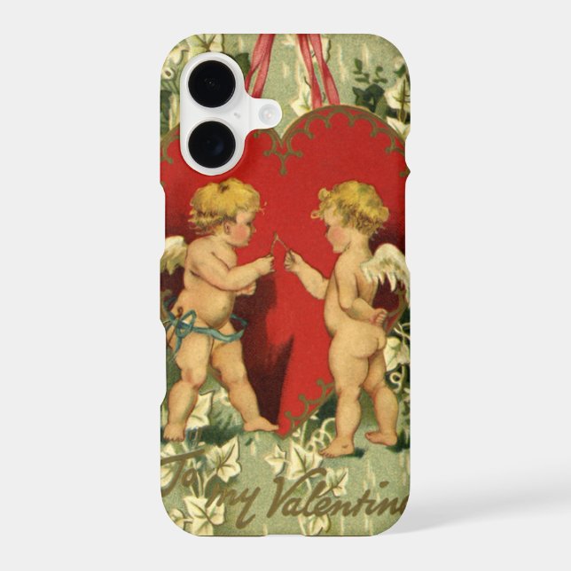 Vintage Valentine's Day, Cherubs Make a Wish (Back)