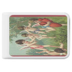 Vintage Valentine's Day Cherubs with Love Hearts