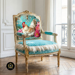 Vintage valentines Day Chicken Decoupage Tissue Paper