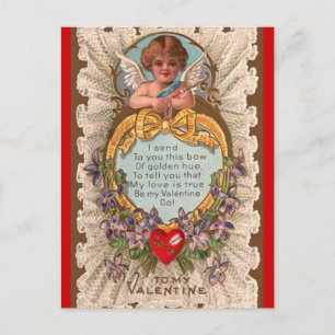 Vintage Valentine's Day Greeting postcard