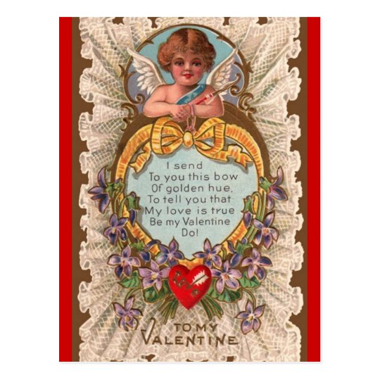 Vintage Valentine's Day Greeting postcard