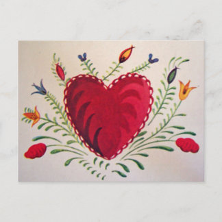 Vintage : Valentine's day - Holiday Postcard