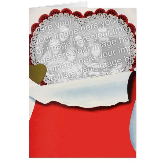 Vintage Valentine's Day, Love and Romance Heart Card