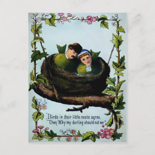 Vintage Valentines Day Postcard