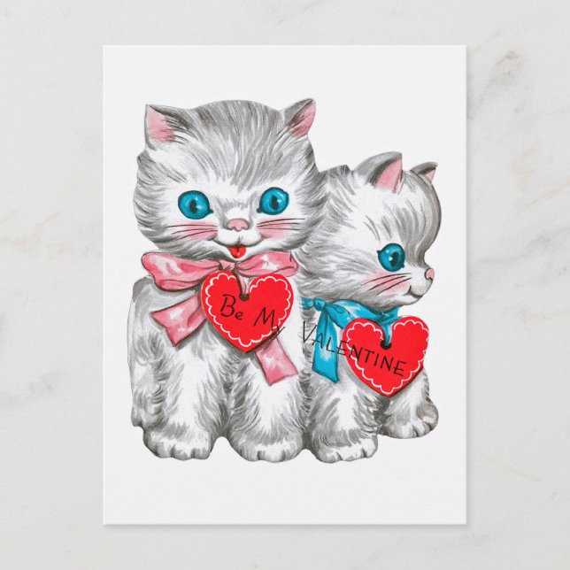 Vintage Valentine's Day Postcard (Front)
