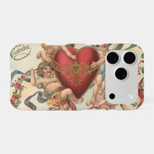 Vintage Valentines, Victorian Angels Cherubs Heart