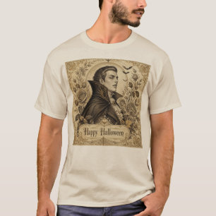 Vintage Vampire Halloween T-Shirt