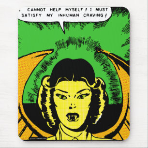 Vintage Vampire Mouse Mat