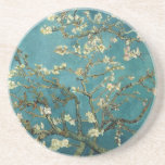Vintage Van Gogh Almond Blossom Coaster<br><div class="desc">Incorporated in the design on this product is an appealing print of "Almond Blossom" an oil on canvas painting created in 1890 by Vincent van Gogh. Vincent van Gogh (1853 – 1890) was a Dutch Post-Impressionist painter who in just over a decade created approximately 2, 100 paintings including about 860...</div>